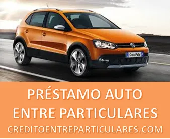 PRÉSTAMO AUTO ENTRE PARTICULARES
