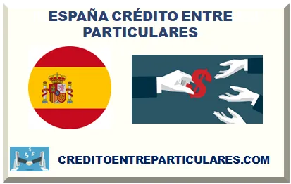 ESPAÑA CRÉDITO ENTRE PARTICULARES 2025